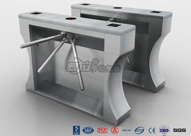 Beli Gerbang Keamanan Pintu Masuk Tripod RFID Semi Otomatis Stainless Steel online manufacture