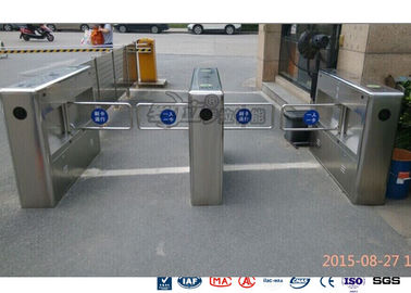 Beli Auto Sensor Supermarket swing Barrier Gate Pintu Bergulir Entrance Pinggang Tinggi Turnstile online manufacture