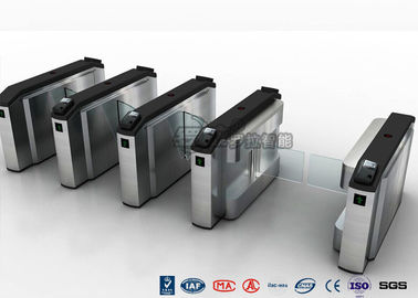 Beli Pinggang tinggi Turnstile Sistem Keamanan, Biologi Pengakuan Flap Barrier Gate online manufacture