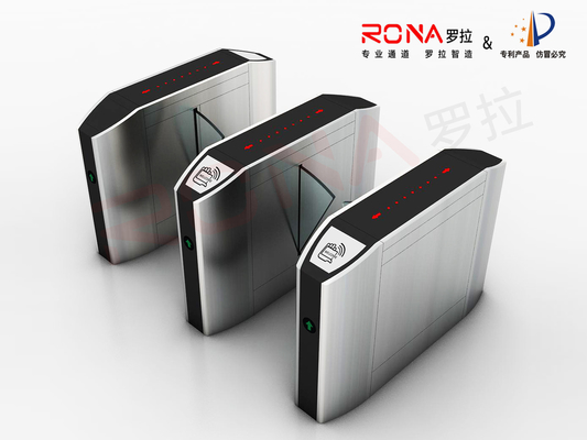 Beli Electronic Flap Turnstile Barrier Gate Fungsi Anti Pinch Sistem Kontrol Akses Fleksibel online manufacture