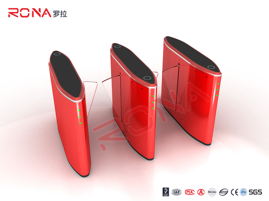 Beli DC24V Brushless Motor Flap Barrier Gate 550mm Passage Width Red / Blue / Grey Painted online manufacture