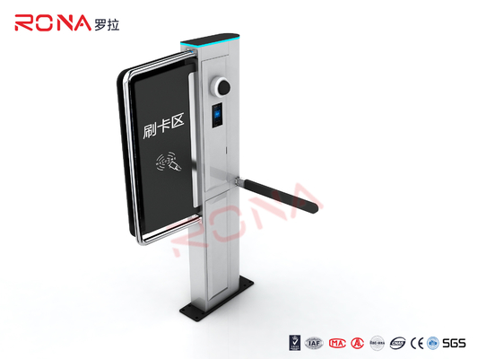 Beli Pinggang Tinggi Drop Arm Turnstile AC240V Stainless Steel Untuk Pintu Masuk Supermarket online manufacture