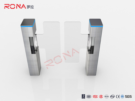 Beli Pintu Masuk Pintu Masuk Keamanan Stainless Steel 304 MCBF 3 Juta Kali Ayunan Pinggang Ramping online manufacture