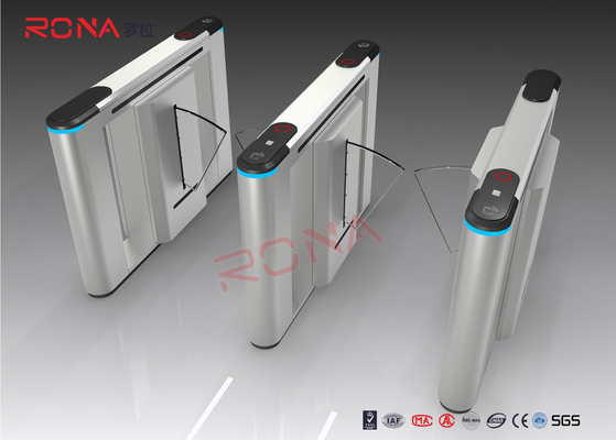 Beli 304 Flap Turnstile Baja tahan karat Kontrol Akses Untuk Kampus Sekolah Area Scenic Komunitas online manufacture