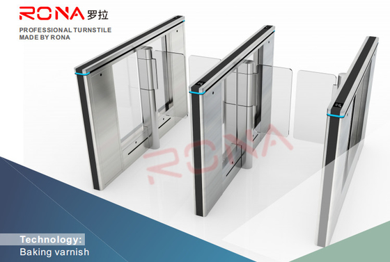 Beli Gerbang penghalang ayunan otomatis cerdas dengan mekanisme paduan aluminium online manufacture