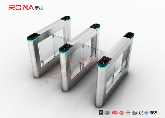 Beli Fastlane Swing Barrier Gate Silver Polishing Dengan Dry Contact Interface online manufacture
