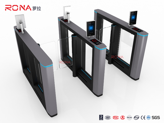 Beli Baking Varnish Aluminium Akses Control Speed Gate Turnstile DC Servo Motor dengan 10 pasang sensor online manufacture