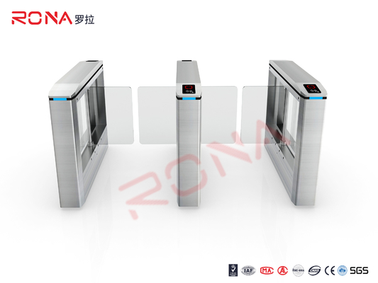 Beli RFID Entrance Palm Print Swing Gate Turnstile Dengan Automatic Coin Card Collector online manufacture