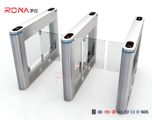 Beli 304 Kartu Baja Rinsless Baca Swing Arm Penghalang Keamanan Sistem Kontrol Pejalan kaki online manufacture