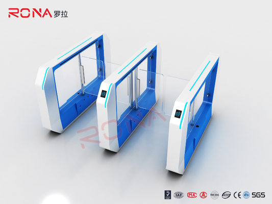 Beli RFID Entrance Palm Print Swing Gate Turnstile Otomatis Dengan Berbagai Warna online manufacture