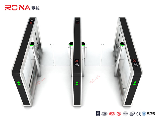 Beli Bandara Tinggi Pinggang Turnstiles Remote Control Boom Speed Gate Dengan 304# Baja tahan karat online manufacture