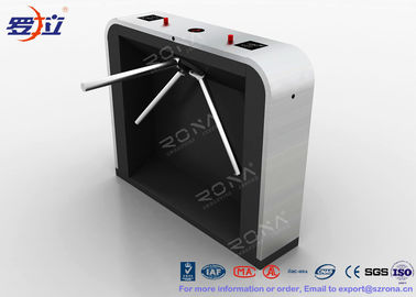 Beli Solusi Gerbang Tripod Turnstile Handal Mudah 30 ~ 35 Orang / Min Kecepatan Lewat online manufacture