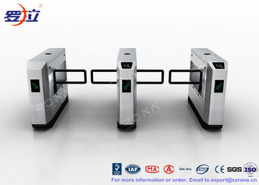 Beli Kecepatan tinggi Kaca swing Barrier Gate Retractable Dengan UHF RFID Reader online manufacture