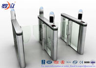 Manajemen Pedestrian Sistem Gerbang Otomatis 304 Bahan Stainless Steel