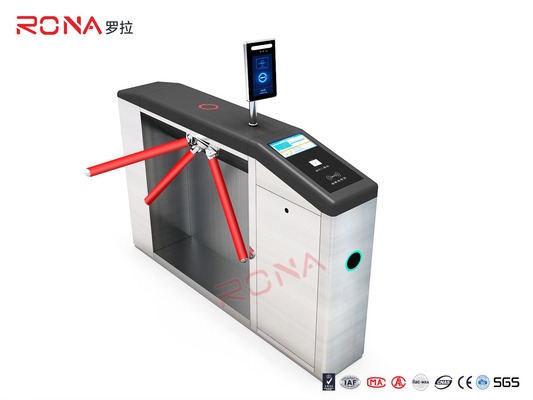 Beli 304 stainless steel berputar pejalan kaki pintu gerbang turnstile 3 lengan multi - alarm online manufacture