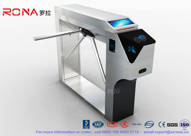Beli Sistem Akses Tiket Bar Kode Kontrol Tripod Turnstile Gate dari 304 stainless steel online manufacture