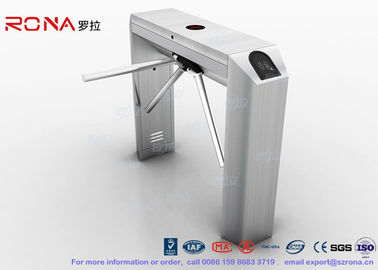 Beli RS485 Access Control Tripod Turnstile Gate 304 SS Pinggang Tinggi Turnstile dengan sertifikasi CE online manufacture