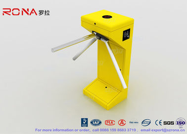Beli Kuning Vertikal Tripod Turnstile Gate Entrance 500mm Peregangan Lengan Panjang online manufacture
