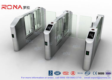 Beli Sistem Manajemen Vistor Speed ​​Gate Turnstile dengan Stainless Steel Digunakan di Gedung Pemerintahan online manufacture