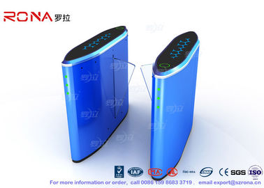 Beli 304 Stainless Steel Flap Barrier Gate Keamanan Sistem Kontrol Akses Flap Turnstile online manufacture