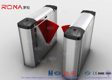 Beli 304 Stainless Steel Tugas Berat Otomatis Flap Barrier Turnstile Untuk Masuk & Keluar Sistem Kontrol online manufacture