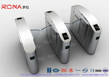 Beli Flap Barrier Gate Setengah Sistem Turnstile Tinggi Keamanan Swing Gate Flap Barrier online manufacture