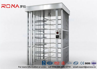 Beli Deluxe Automatic Full Height Turnstile Sistem Pedestrian Fasilitas Parkir Rotating Gate Dengan 304 # Stainless Steel online manufacture