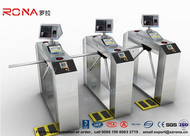 Beli Pedestrian Pengakuan Wajah Turnstile ESD Hambatan Akses Kontrol Sidik Jari online manufacture