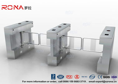Beli Gym Swing Barrier Gate Elektronik Turnstile Stainless Steel Ganda Swing IP 54 Indikator LED online manufacture