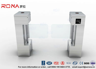 Beli Kartu Access Control Pedestrian Security Gates Flap Barrier Gate Dengan Bar Code online manufacture
