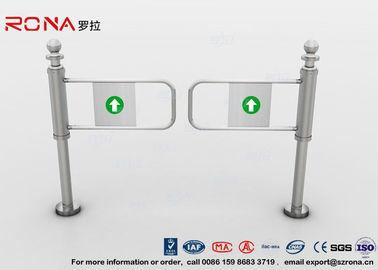 Beli 304 Stainless Steel swing Barrier Gate Cerdas Masuk Turnstile Manual Untuk Supermarket online manufacture