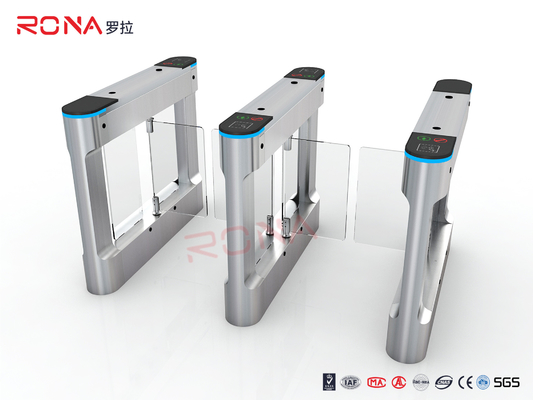 Beli Swing Barrier Gate Pedestrian Security Gate Pengunjung Entry Access Control Untuk Gedung Kantor Dengan CE disetujui online manufacture