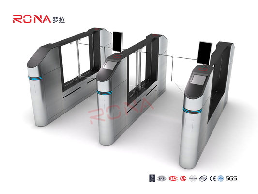 Beli CE Disetujui Kecepatan Gate Akses Kontrol Sistem Turnstile Gate Untuk Gedung Kantor online manufacture