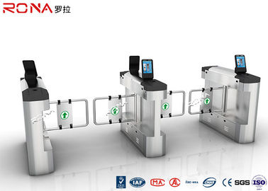 Beli Single / Bi Directional Swing Gate Turnstile Berkecepatan Tinggi Dengan Pengenalan Wajah online manufacture