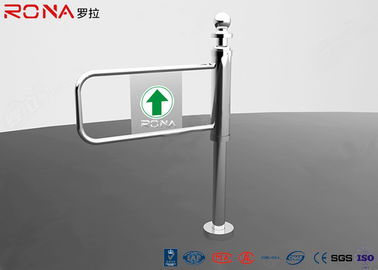 Beli Wide Channel Swing Gate Turnstile Mechanical Opening Handicapped Application online manufacture