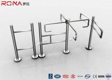 Beli RFID Setengah Tinggi Sistem Otomatis Turnstiles Mekanisme Elektronik 30 Orang / Menit online manufacture