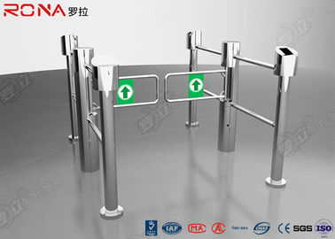 Beli Penuh Gerbang Ayunan Otomatis Turnstile Sigle / Bi - Directional Supermarket Jenis Elektronik online manufacture