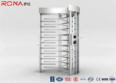 Beli Bagian Tunggal CE Tinggi Penuh Turnstile Stainless Steel Untuk Kontrol Akses Yang Ketat online manufacture