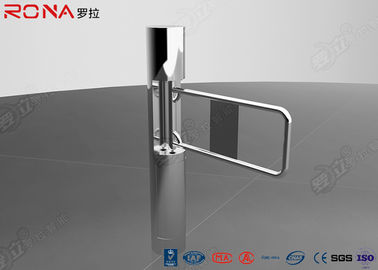 Beli Pedestrian Access Control Keamanan Pintu Gerbang Ayunan Gerbang Dengan Kaca / Lengan Akrilik online manufacture