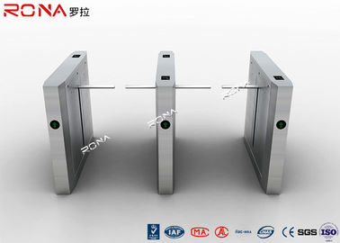 Beli Kontrol Akses Kartu Jatuhkan Arm Turnstile Swing Turnstile 24V DC Brush Motor online manufacture