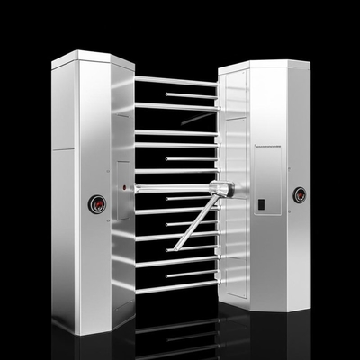 Beli Secure Access Control Full Height Turnstile Gate with 550mm Passage Width and 10 Million Times MTBF online manufacture