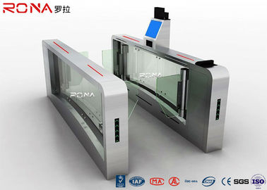 Beli Kecepatan tinggi Pengenalan Wajah Turnstile Customizable Double Barrier Swing Gate online manufacture