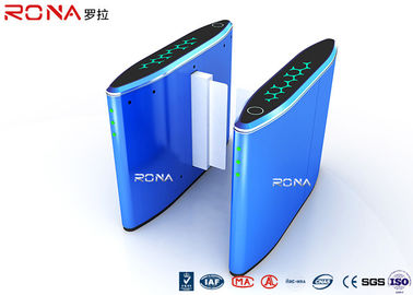 Beli Keamanan Passage Tinggi Pinggang Turnstile IR Sensor Alarm Geser Flap Barrier Gate online manufacture