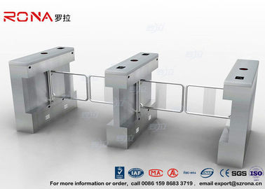 Beli Automatic Pedestrian Swing Gate RFID Card Reader Infrared Sensor Security Turnstile online manufacture