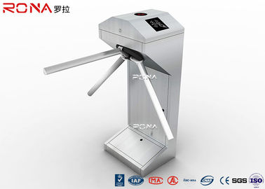 Beli Tripod Pedestrian Turnstile Gate, Kartu / Fingerprint Setengah Tinggi Kontrol Akses Turnstile online manufacture
