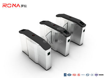 Beli Keamanan Passage Flap Barrier Gate Kontrol Akses Pintu Masuk Untuk Apartemen / Kereta Bawah Tanah online manufacture