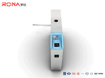 Beli Kontrol Akses Tripod Turnstile Gate Sistem Pengenalan Wajah Pejalan Kaki Semi Otomatis online manufacture