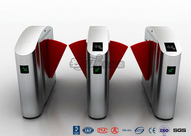 Beli Bi Directional Turnstile Barrier Gate Keamanan Optica Indoor Terbuka Flap Entrance online manufacture