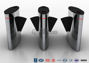 Beli Security Barrier Gate Turnstile Cepat, Penghalang Sayap Otomatis Penuh untuk Bangunan Cerdas online manufacture