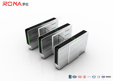 Beli Kasus Proyek Universitas Flap Barrier Gate Acrylic PU 0.6S SUS304 Flat Turnstile Gate online manufacture